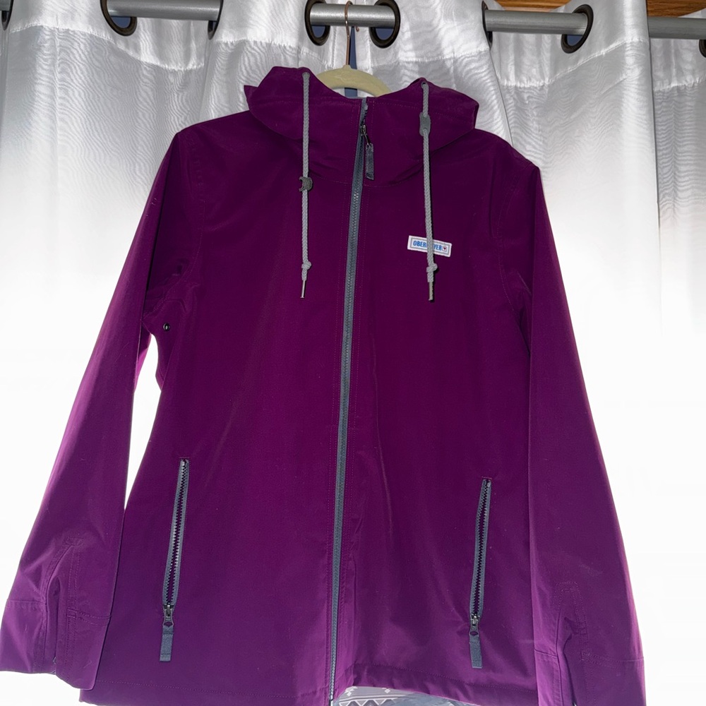 Obermeyer Purple Hooded Jacket